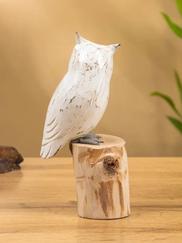 Cувенир &laquo;Совушка на пеньке&raquo;, 18 см, дерево