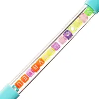 Ручка-прикол &laquo;Дракон&raquo;, с кубиками, синий стержень, гелевая, МИКС