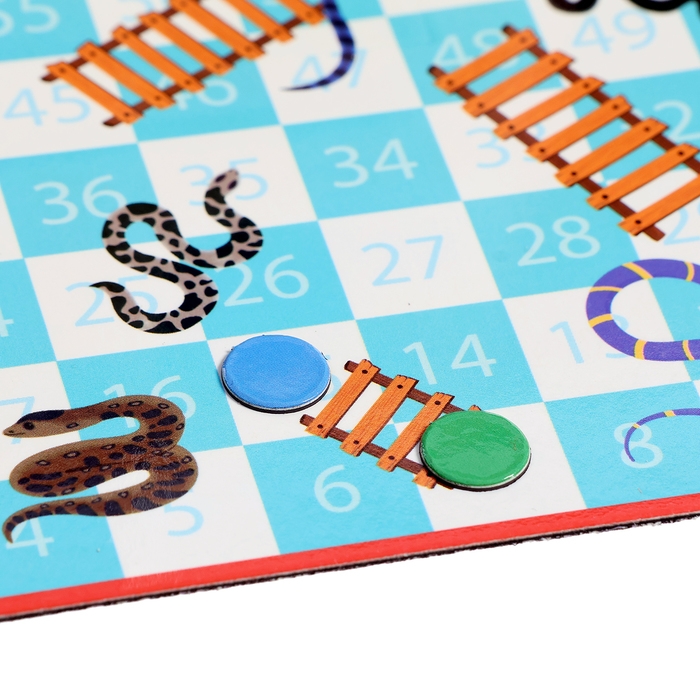 Настольная игра «Лудо. Змеи и лестницы», 2-4 игрока, 5+ Настольная игра «Лудо. Змеи и лестницы», 2-4 игрока, 5+