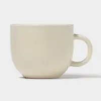 Чайная пара &laquo;Зефирка&raquo;, 3 предмета: чашка 250 мл, блюдце d=13.7 см, ложка, керамика, бежевая