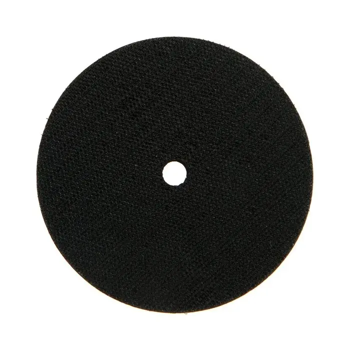 Насадка с липучкой для дрели и УШМ ТУНДРА, толстый резиновый диск, М14, с адаптером, 100 мм