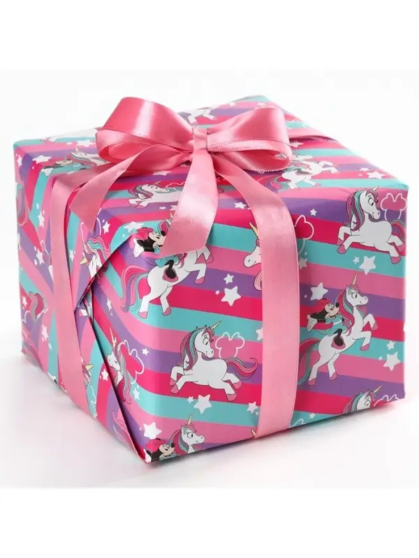 Упаковочная бумага &laquo;Мышка и Единорог&raquo;, 70 &times; 100 см,