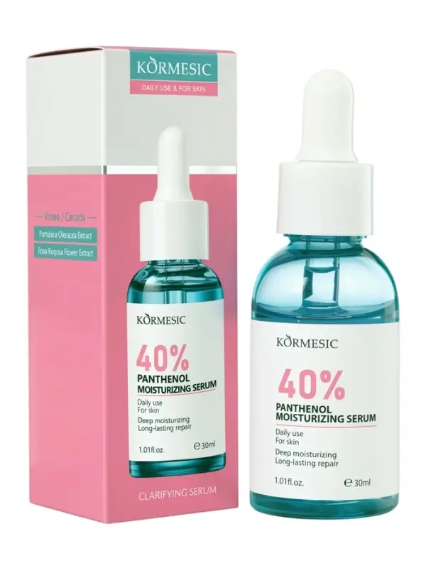 Увлажняющая сыворотка KORMESIC 40% с пантенол, 30 мл