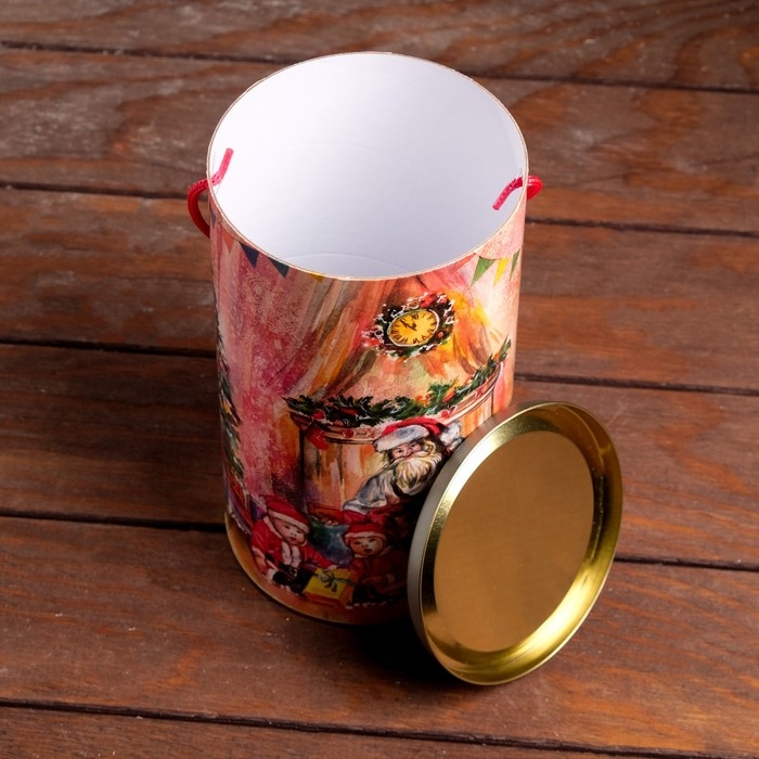 Новый год. Подарочная коробка, тубус «Малышам на праздник» 120 х 220 мм (200 мм внутр. высота). Новый год. Подарочная коробка, тубус «Малышам на праздник» 120 х 220 мм (200 мм внутр. высота).