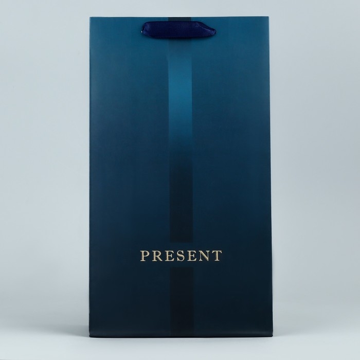 Пакет подарочный под две бутылки, упаковка, «Present», 35 х 20 х 9 см Пакет подарочный под две бутылки, упаковка, «Present», 35 х 20 х 9 см