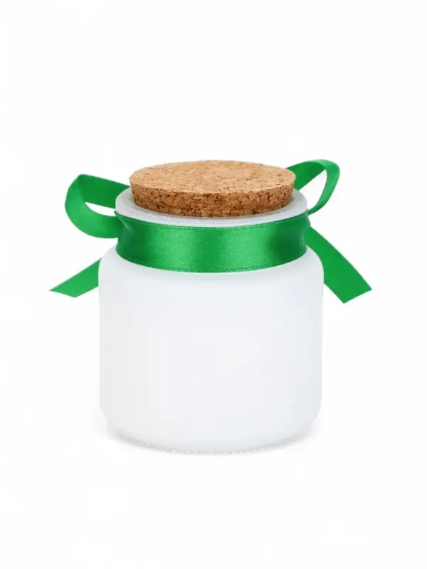 Свеча ароматическая в стакане «С Новым годом», аромат хвойный лес