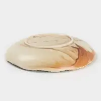 Тарелка глубокая Magistro Organic brown, 1 л, 25.2&times;25&times;5.3 см, фарфор, бежевая