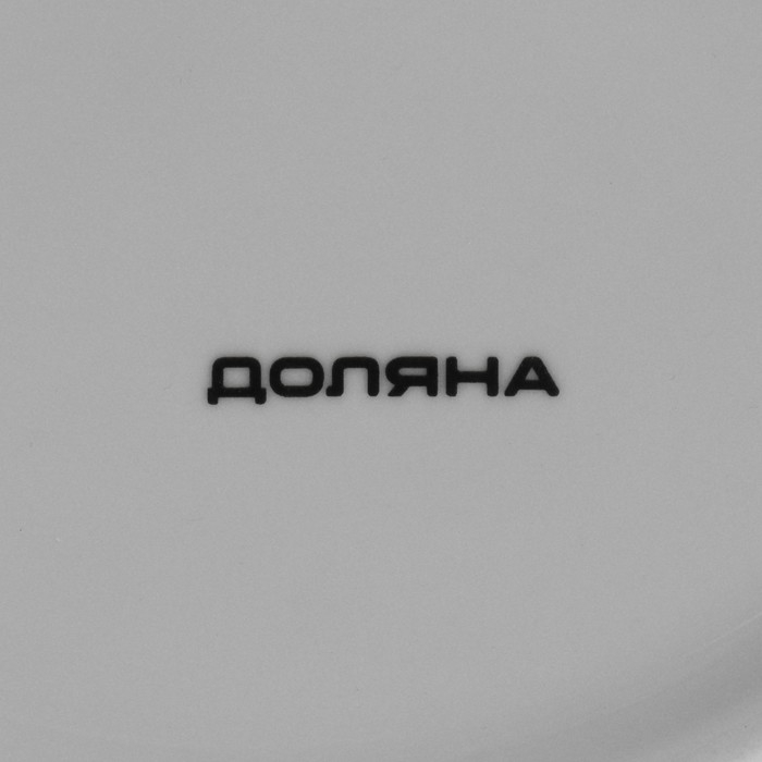 Этажёрка - фруктовница круглая Доляна «Аделин», 3 яруса, d=15/18/23 см, фарфор, цвет белый