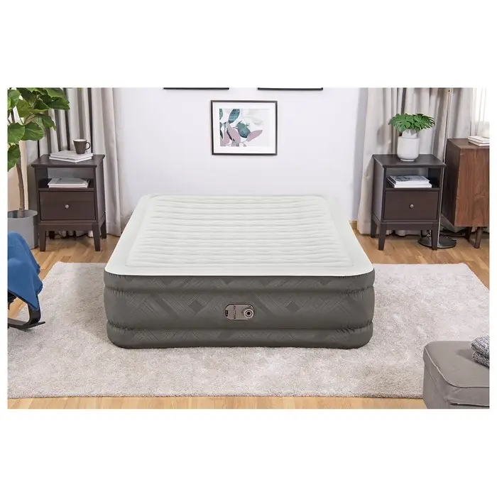 Кровать надувная Queen, 203&times;152&times;46 см, со встроенным электронасосом, 69050 Bestway
