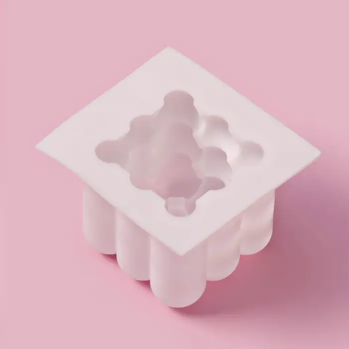 Молд Доляна &laquo;Рафаэль&raquo;, силикон, 6&times;6&times;6 см, белый