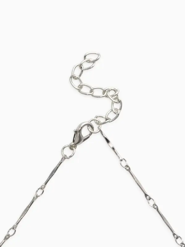 Колье &laquo;Морской вайб&raquo;, L=40 см, цветное в серебре