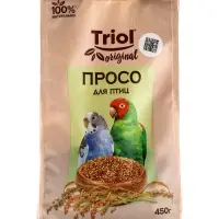Корм Triol для птиц, просо, 450 г