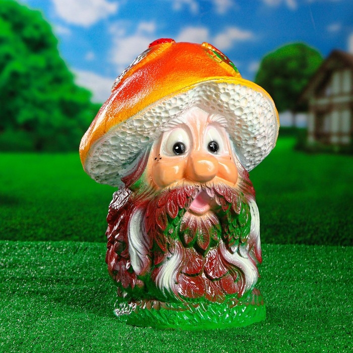 Садовая фигура  Садовая фигура "Дед Боровик" 45х35х30см