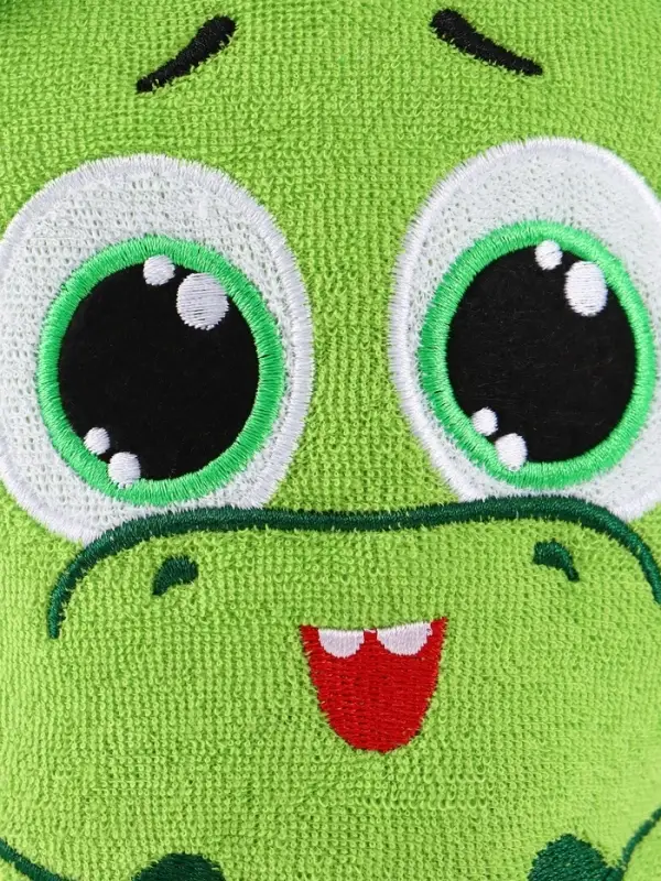 Мочалка детская для купания &laquo;Крокодильчик Кроки&raquo;, варежка, из махры, ЦЫП-ЦЫП