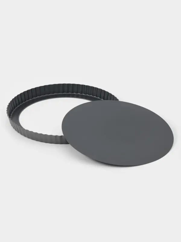 Форма для выпечки Доляна &laquo;Жаклин&raquo;, d=28 см, разъёмная, антипригарное покрытие, чёрная