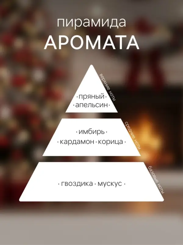Новогодний ароматический диффузор &laquo;Снежное утро&raquo;, с открыткой и палочками, для дома, 50 мл
