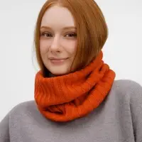 Снуд ComFleece, темно-оранжевый (кирпичный)