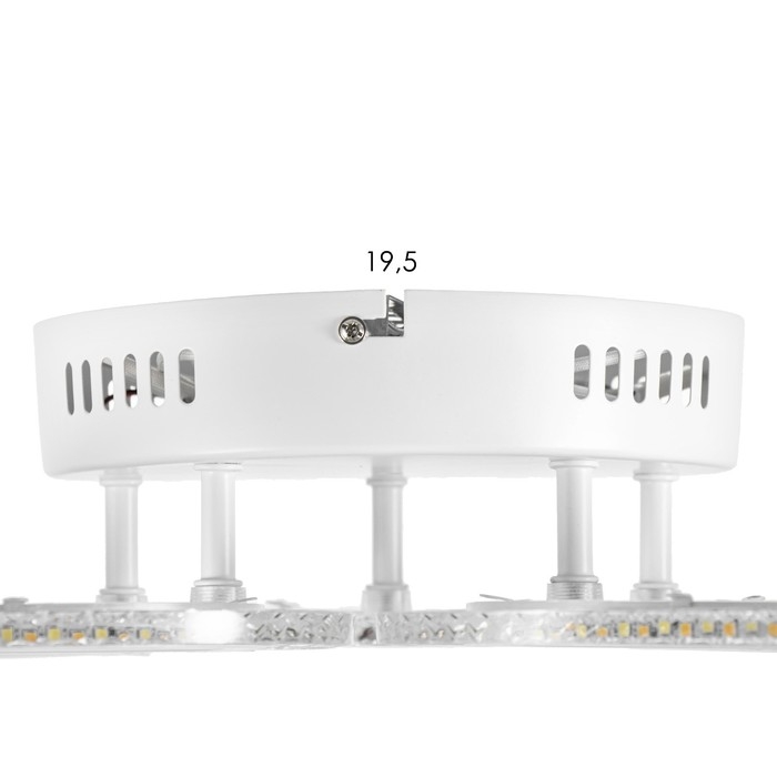 Люстра светодиодная дим. LOSANGA ДУ 3 реж. Ø53,5х7,5 68Вт белый Ritter Люстра светодиодная дим. LOSANGA ДУ 3 реж. Ø53,5х7,5 68Вт белый Ritter