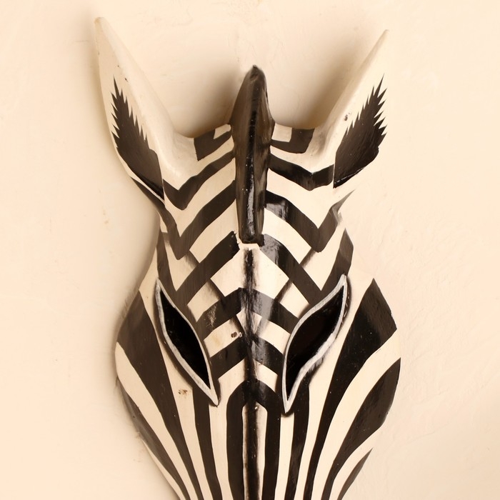 Маска «Зебра», 50×16×7 см, дерево Маска «Зебра», 50×16×7 см, дерево