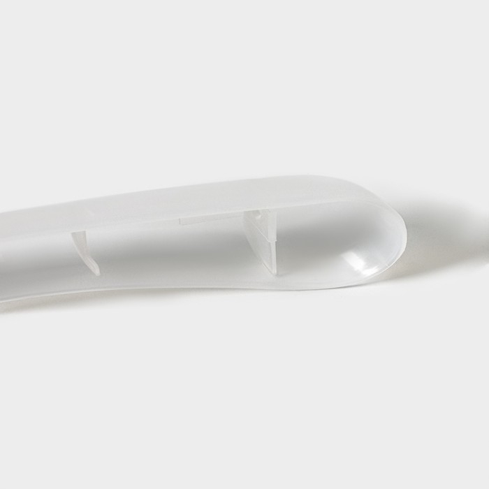 Плечики - вешалка для одежды, 38×23 см, цвет прозрачный Плечики - вешалка для одежды, 38×23 см, цвет прозрачный