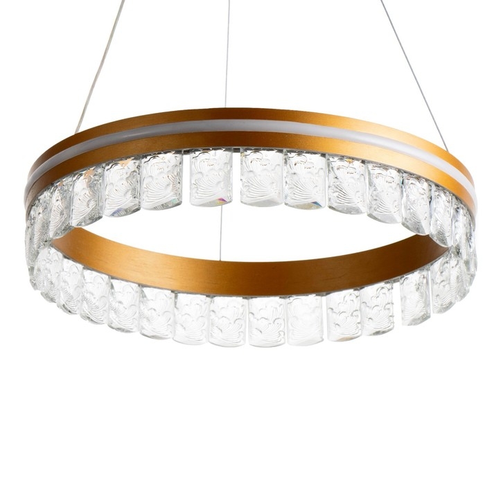 Светильник Светильник "Джес" LED 100Вт золото 39х39х9 см BayerLux