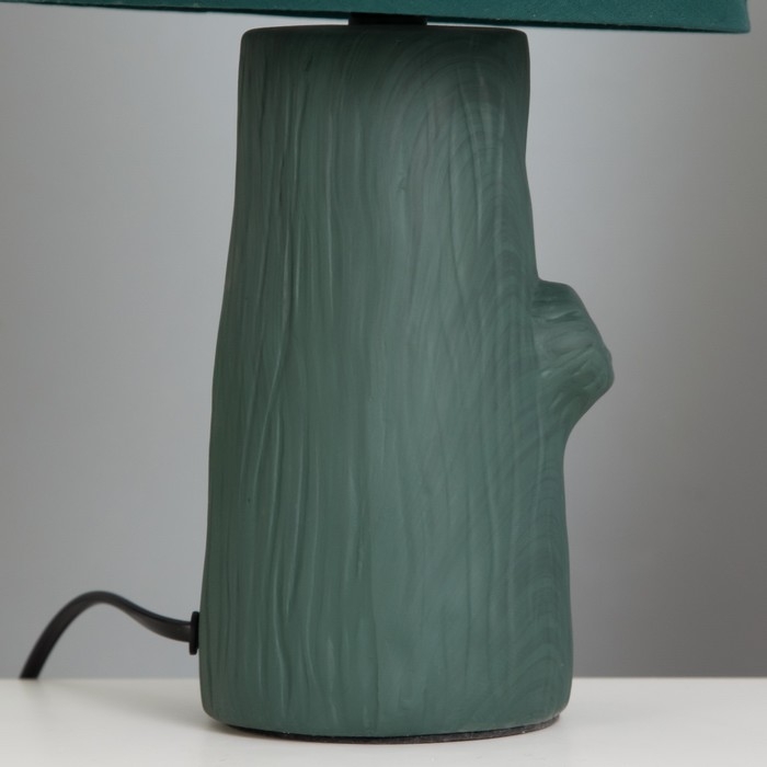 Настольная лампа Настольная лампа "Пино" Е14 40Вт зеленый 18х18х35см RISALUX