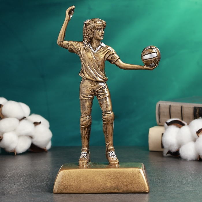Стела Стела "Волейбол женский" 12х7х23см
