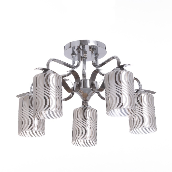 Люстра Люстра "Деми" 5х40Вт Е27 Хром МОДЕЛЬ: 2800433