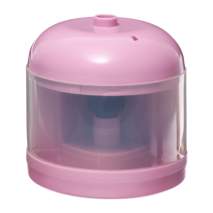 Точилка электрическая (батарейки в комплект не входят). работает от 2-х АА батареек Розовый Точилка электрическая (батарейки в комплект не входят). работает от 2-х АА батареек Розовый