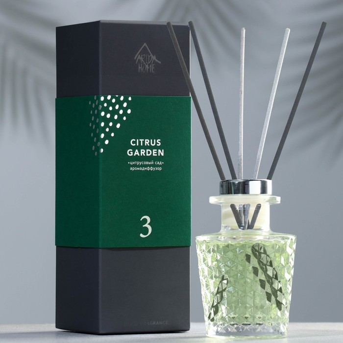 Диффузор ароматический Диффузор ароматический "Premium", 100 мл, цитрусовый сад