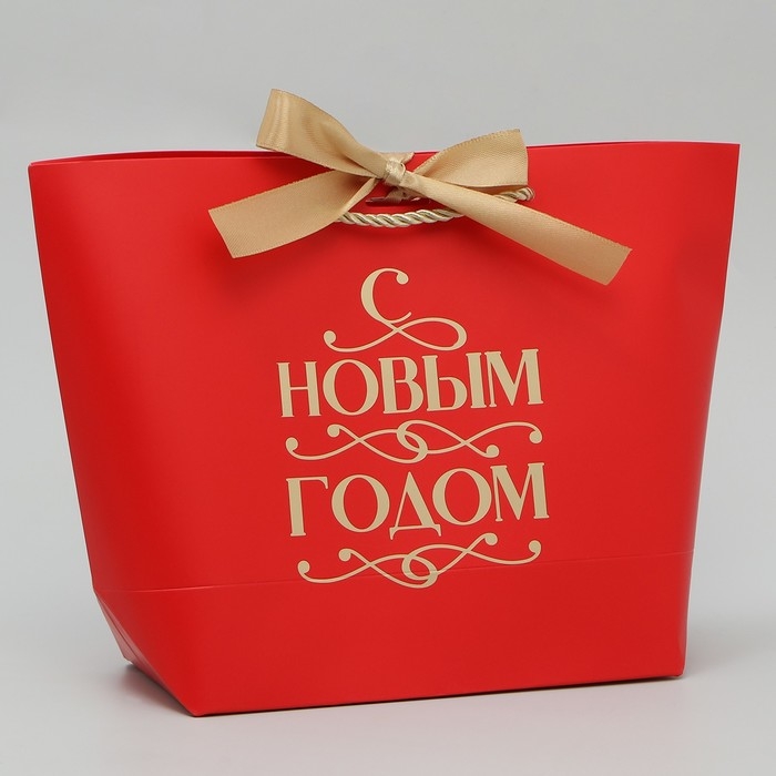 Пакет подарочный новогодний «Новогодние праздники», 19 х 20 х 9 см, Новый год Пакет подарочный новогодний «Новогодние праздники», 19 х 20 х 9 см, Новый год