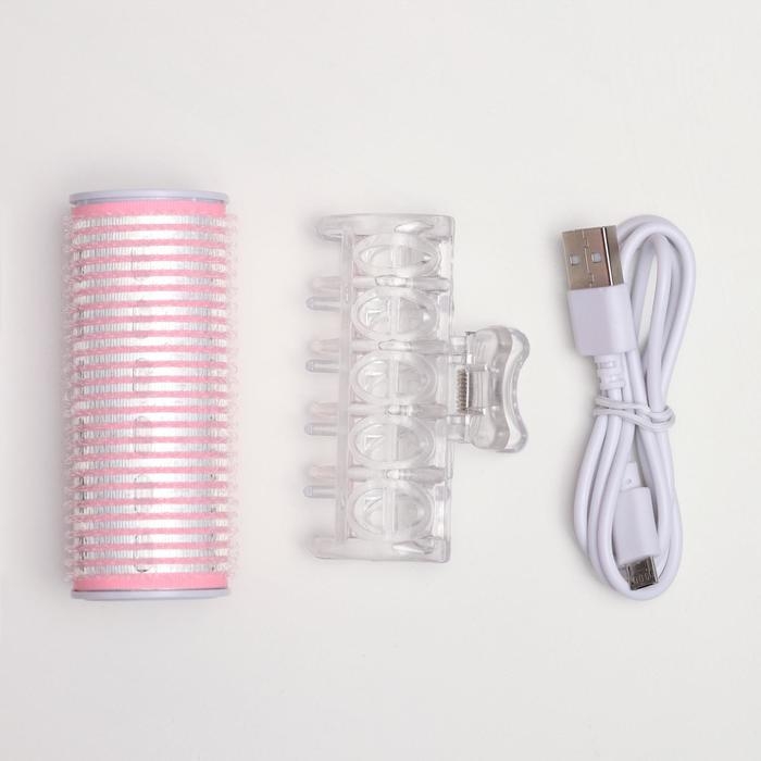 Бигуди электрические «Grl pwr», 6,5 х 9,7 см.