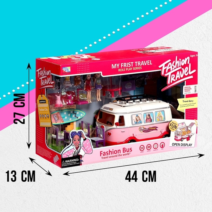 Игровой набор «Лови волну!»: трейлер, куклы, аксессуары Игровой набор «Лови волну!»: трейлер, куклы, аксессуары