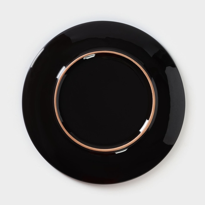 Тарелка керамическая «Вуаль», d=22 см, h=3 см Тарелка керамическая «Вуаль», d=22 см, h=3 см