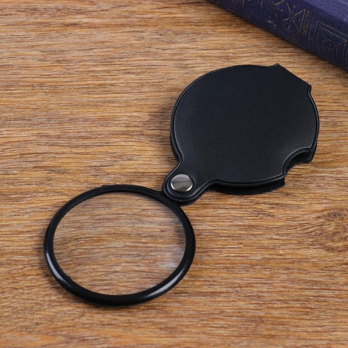 Лупа складная 3х, d=5.5 см, в чехле, Мастер К. Лупа складная 3х, d=5.5 см, в чехле, Мастер К.