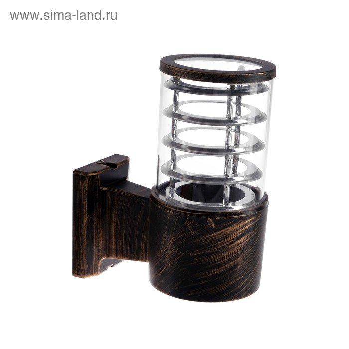 Светильник настенный Luazon Lighting 1хE27х60 Вт Светильник настенный Luazon Lighting 1хE27х60 Вт "Модерн", пластик, вверх, бронза