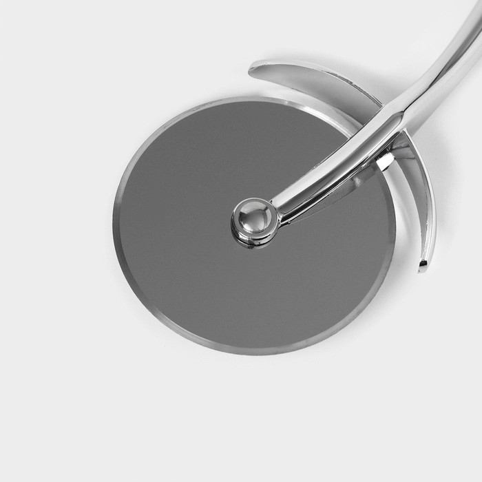 Нож для пиццы и теста Доляна Dali, нержавеющая сталь, цвет серебристый Нож для пиццы и теста Доляна Dali, нержавеющая сталь, цвет серебристый