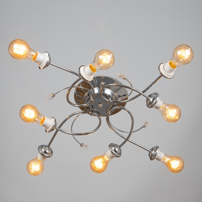 Люстра Люстра "Аннета" бп 8х40Вт Е27 Хром МОДЕЛЬ: 2800087
