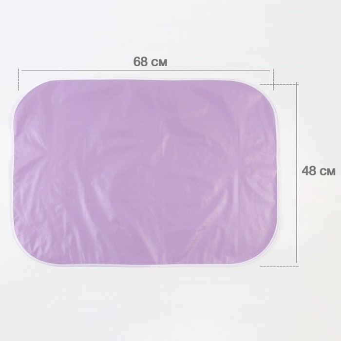 Клеёнка с ПВХ-покрытием, 48х60 см, цвета МИКС Клеёнка с ПВХ-покрытием, 48х60 см, цвета МИКС