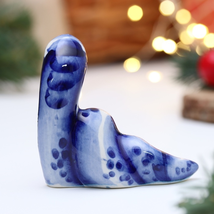 Сувенир символ года Сувенир символ года "Змея Гиана", гжель