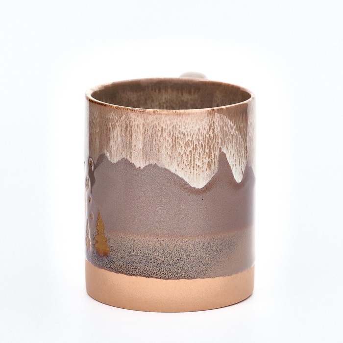 Новый год. Кружка керамическая «Новогодний лес», 350 мл Новый год. Кружка керамическая «Новогодний лес», 350 мл