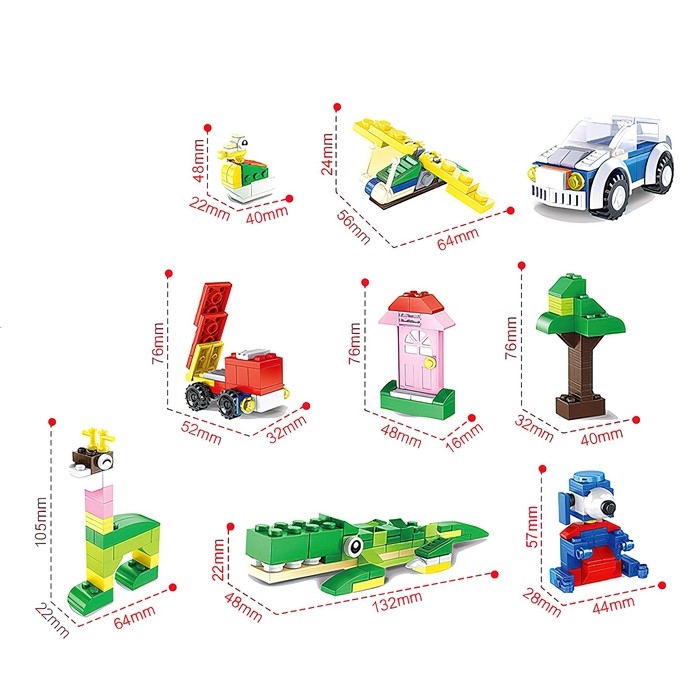 Конструктор «Идеи», 500 деталей Конструктор «Идеи», 500 деталей