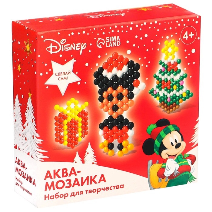 Аквамозаика «Новый год», Микки Маус Аквамозаика «Новый год», Микки Маус
