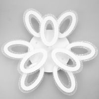 Люстра с ПДУ 1095/6+3WT LED 342Вт диммер белый 75х75х12 см BayerLux