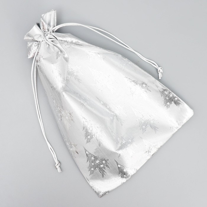 Мешочек подарочный парча «С Новым Счастьем», 20 х 30 см +/- 1.5 см, Новый год Мешочек подарочный парча «С Новым Счастьем», 20 х 30 см +/- 1.5 см, Новый год