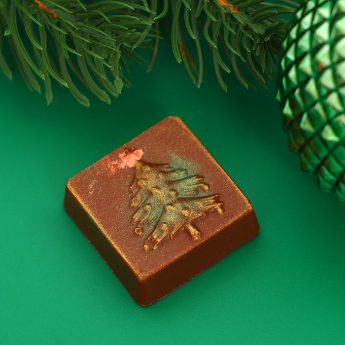 Новый год. Шоколадная мини-плитка «Ёлка», 12 г Новый год. Шоколадная мини-плитка «Ёлка», 12 г