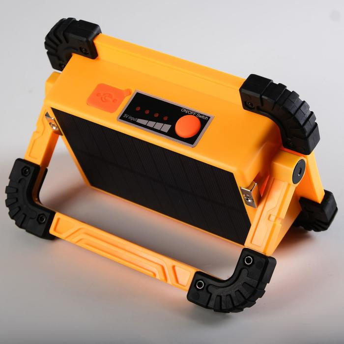 Светодиодный прожектор, 15 Вт, 2400 мАч, солнечная батарея, USB, зарядка для телефона Светодиодный прожектор, 15 Вт, 2400 мАч, солнечная батарея, USB, зарядка для телефона