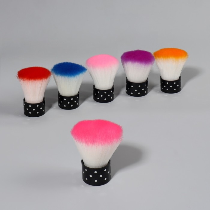 Кисть для смахивания опила, 6 см, цвет МИКС Кисть для смахивания опила, 6 см, цвет МИКС