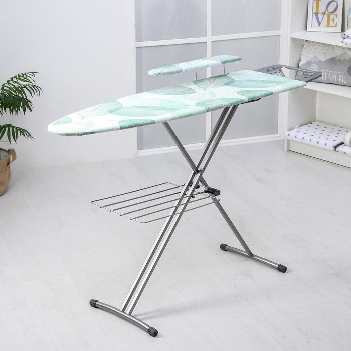 Доска гладильная Nika «Ника 3+», 122×34 см, два положения высоты 70,85 см, рисунок микс Доска гладильная Nika «Ника 3+», 122×34 см, два положения высоты 70,85 см, рисунок микс