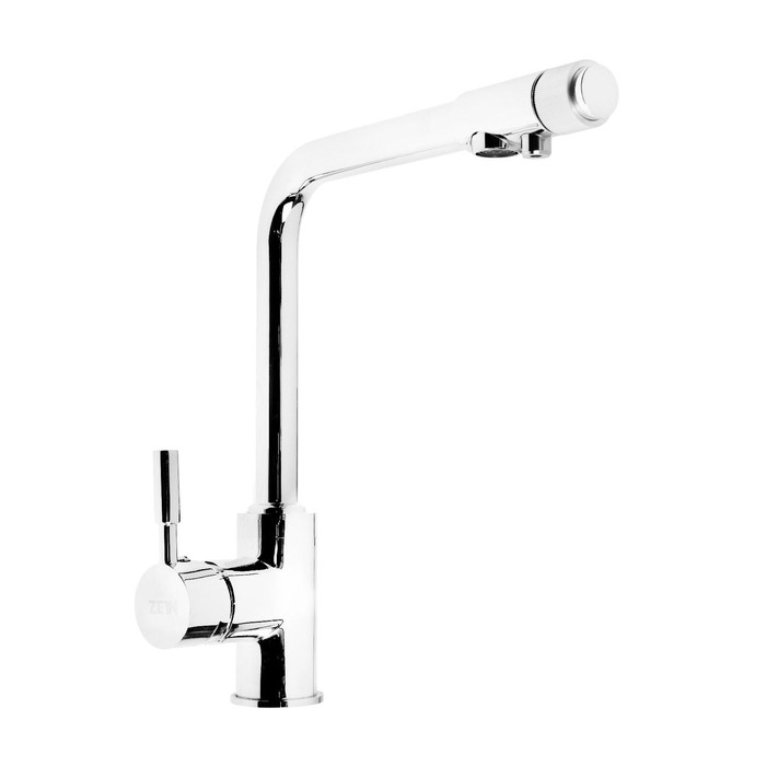 Смеситель для кухни ZEIN Z1302, однорычажный, с выходом для питьевой воды, латунь, хром Смеситель для кухни ZEIN Z1302, однорычажный, с выходом для питьевой воды, латунь, хром